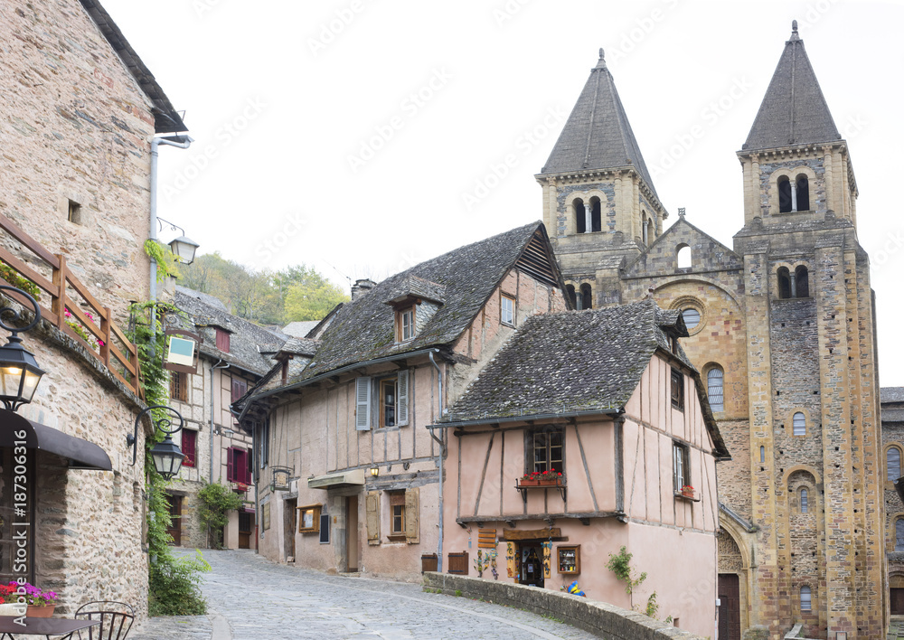 street of Conques