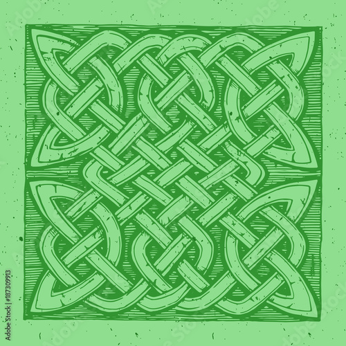traditional Celtic pattern