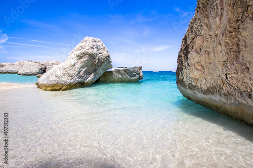 Cala Mariolu on Sardinia island, Italy