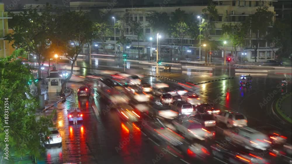 Traffic - Night time lapse in Bangkok
Traffic - Night time lapse in Bangkok