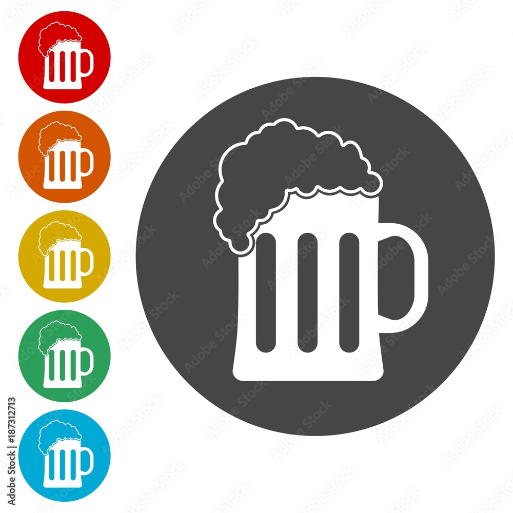 Beer icon, Beer vector icon Beer icon, Beer vector icon