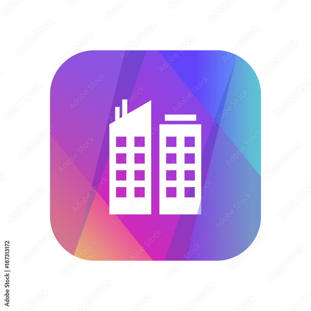 Multi-Color App Button Multi-Color App Button