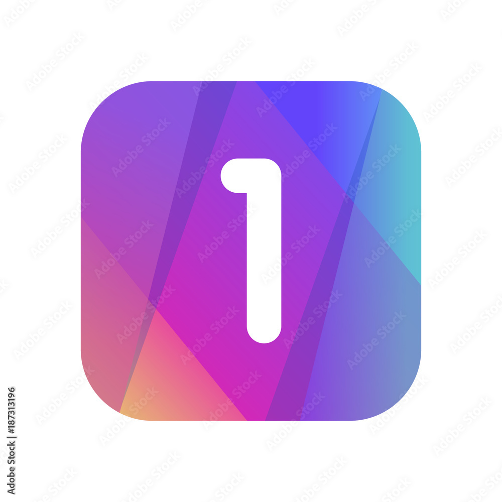 Multi-Color App Button Multi-Color App Button