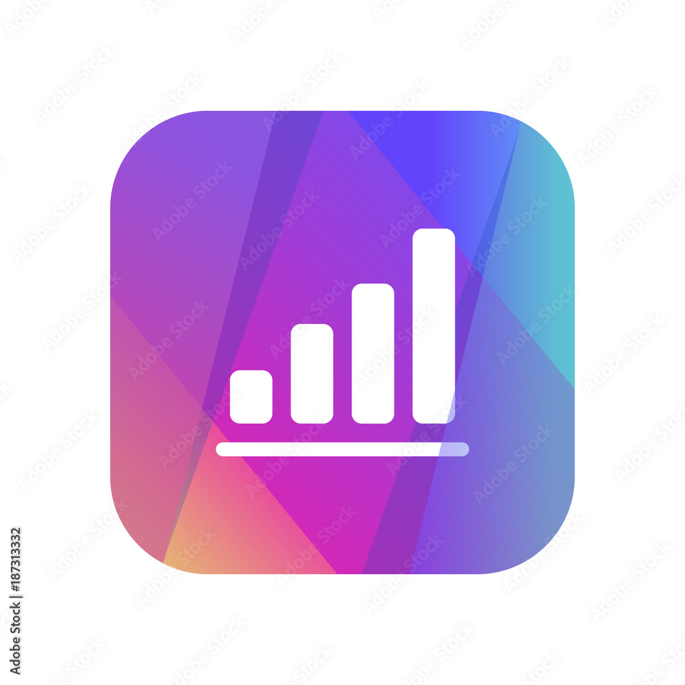 Multi-Color App Button Multi-Color App Button