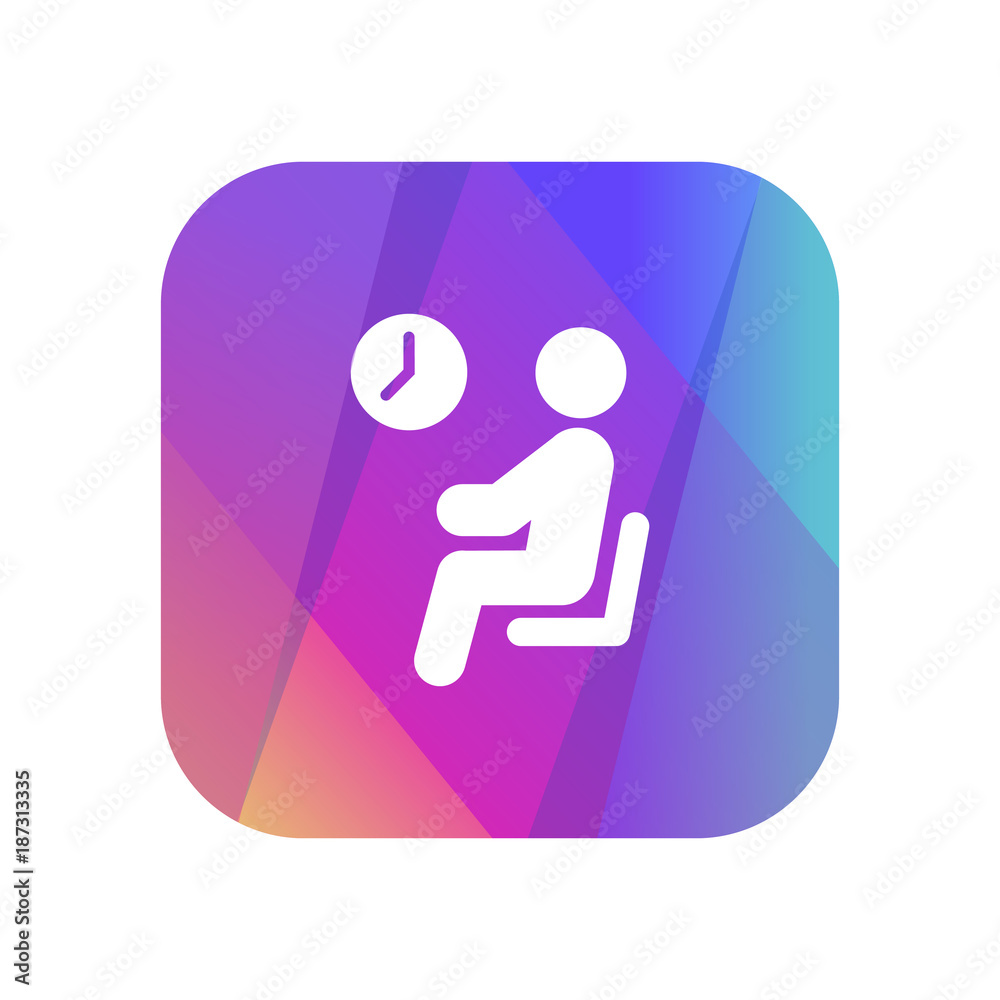 Multi-Color App Button Multi-Color App Button