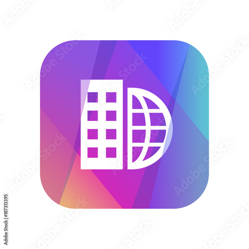 Multi-Color App Button