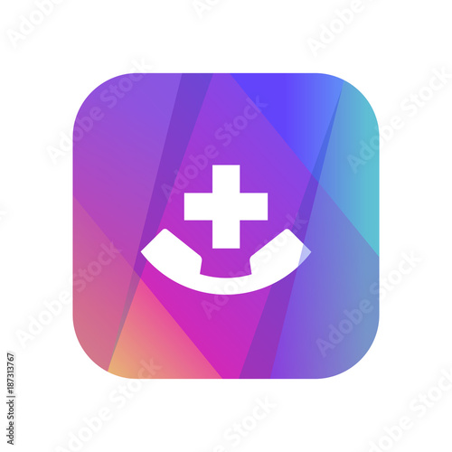 Multi-Color App Button
