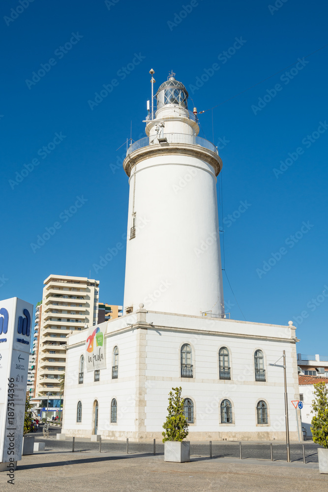 Malaga lighthouse