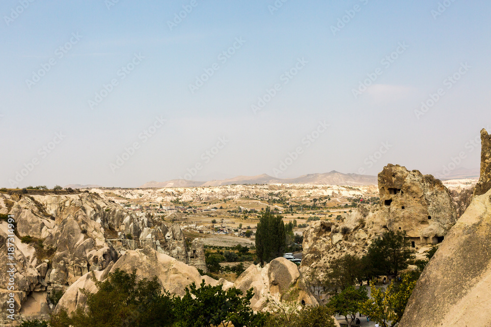 Landscape with blue sky Landscape with blue sky