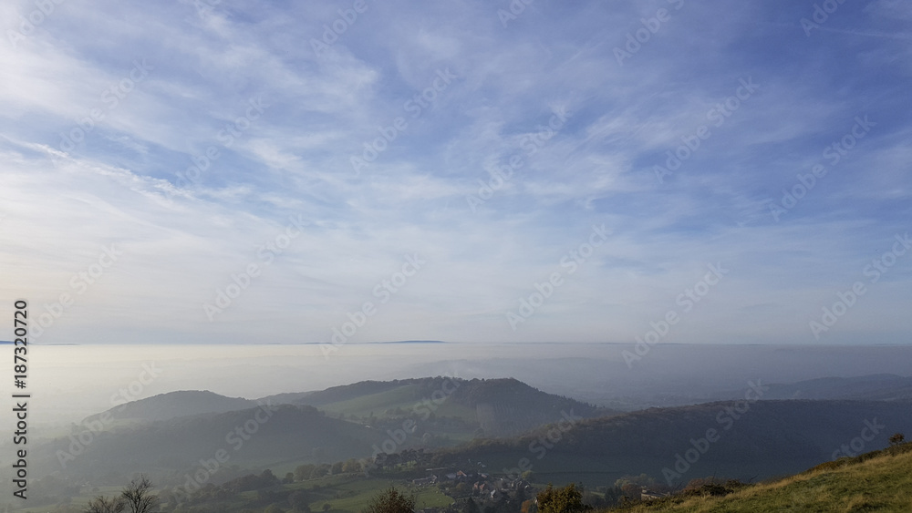 Clouds on Malvern Hills Worcestershire Clouds on Malvern Hills Worcestershire