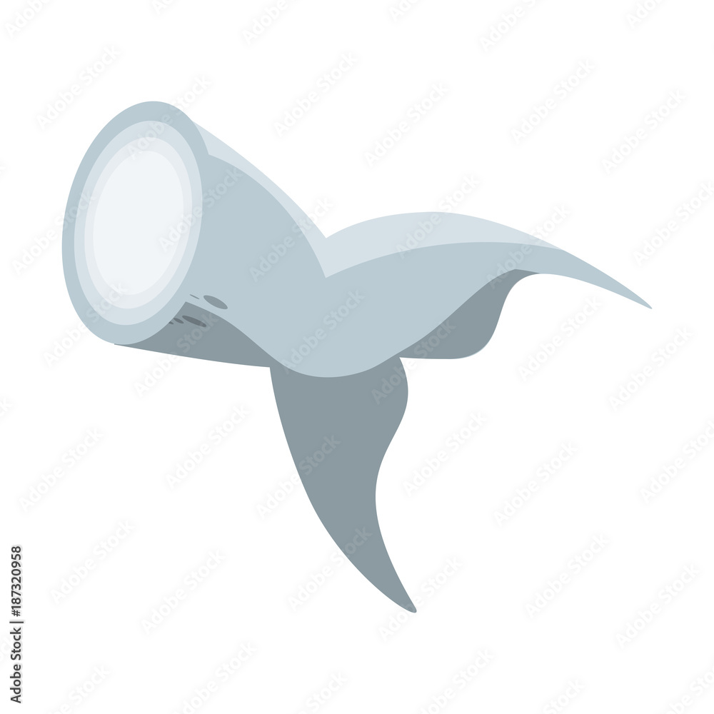 Fototapeta premium fish tail icon image