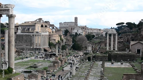 Roman Forum in Rome, Italy