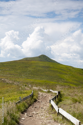 path in the Bieszczady
