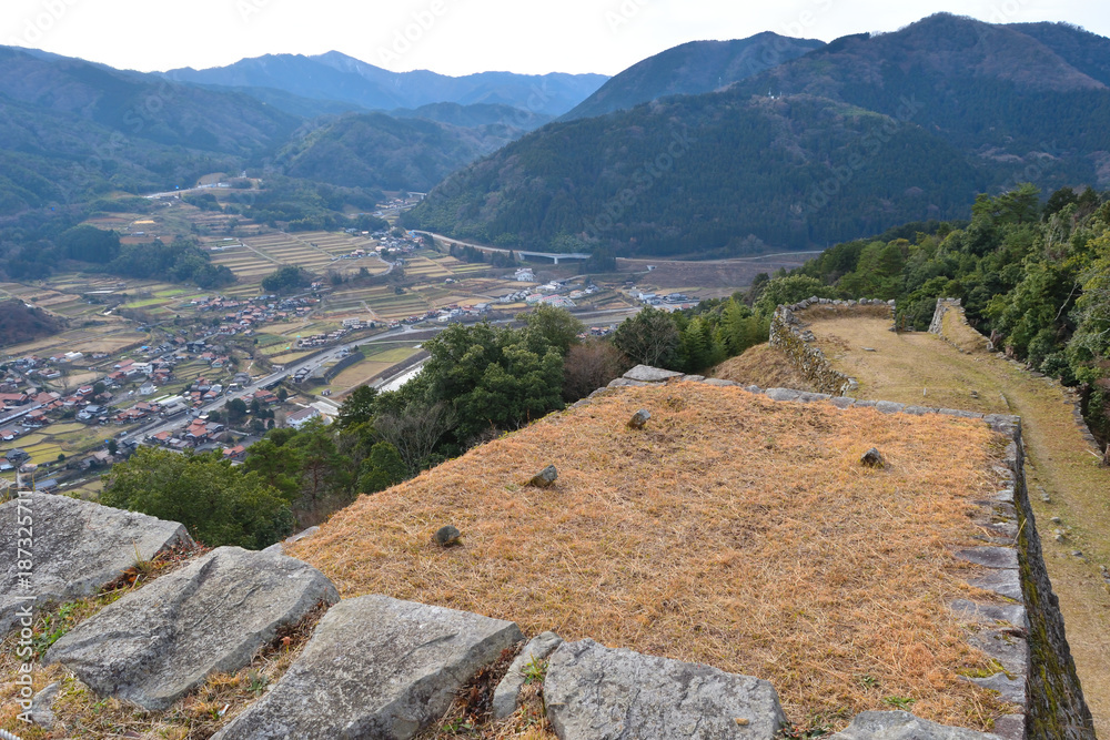 津和野城からの眺め