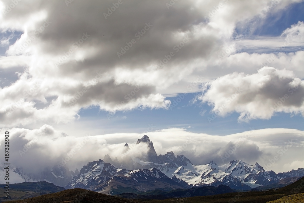 Cerro Fitz Roy mountain in Patagonia, Argentina