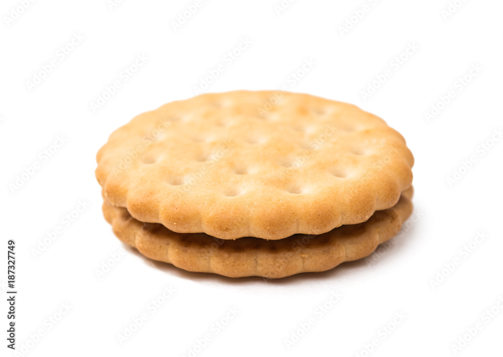 double biscuit sandwich isolated double biscuit sandwich isolated