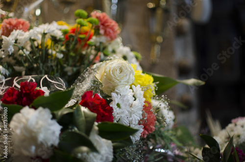 OFRENDA FLORAL A VIRGEN photo