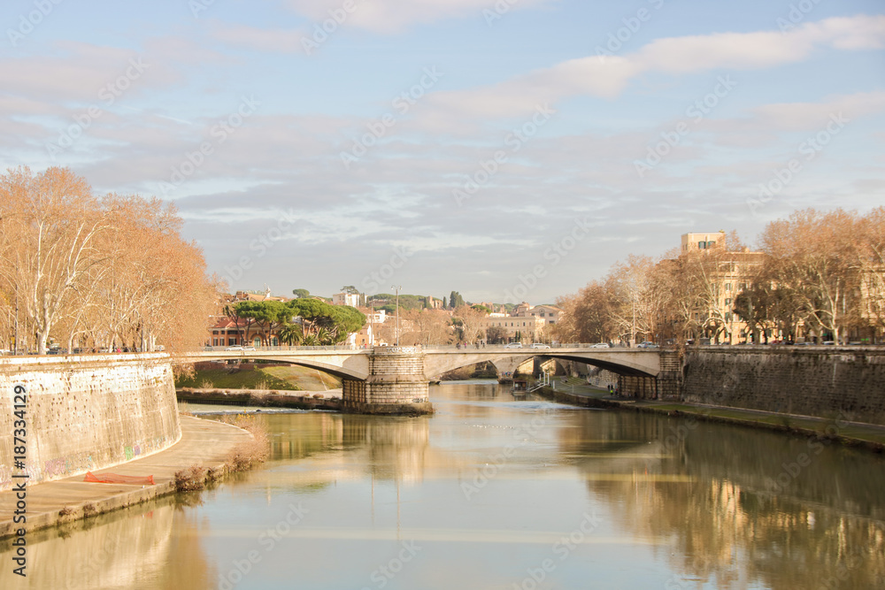 Tiber riverside Tiber riverside