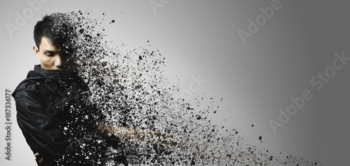 dispersion effect of asian man body shattering