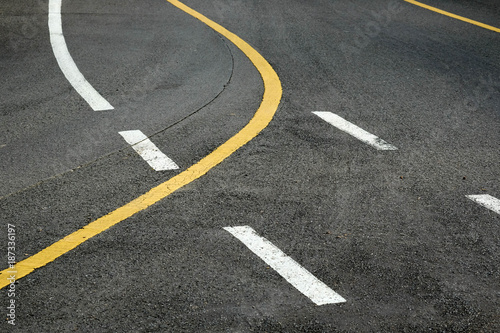 background texture line on asphalt road