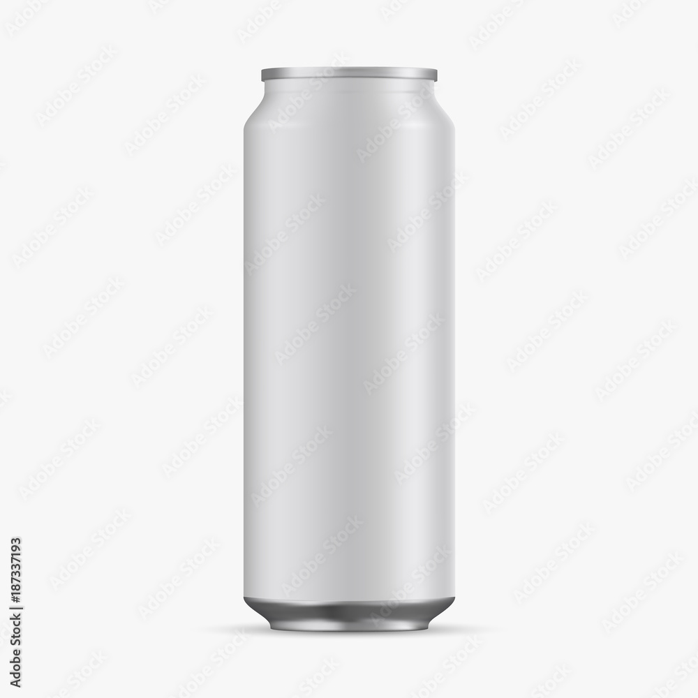 Aluminum Cans Empty 500ml on white background. Aluminum Cans Empty 500ml on white background.