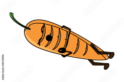 kawaii carrot icon
