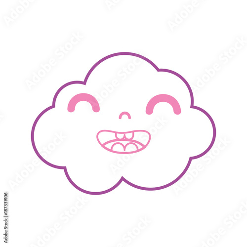 color line happy and cute cloud kawaii weather photo