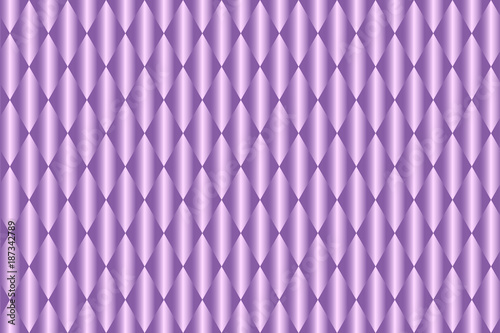 Purple triangular seamless pattern. Bright geometric vector background. Easy to edit design template