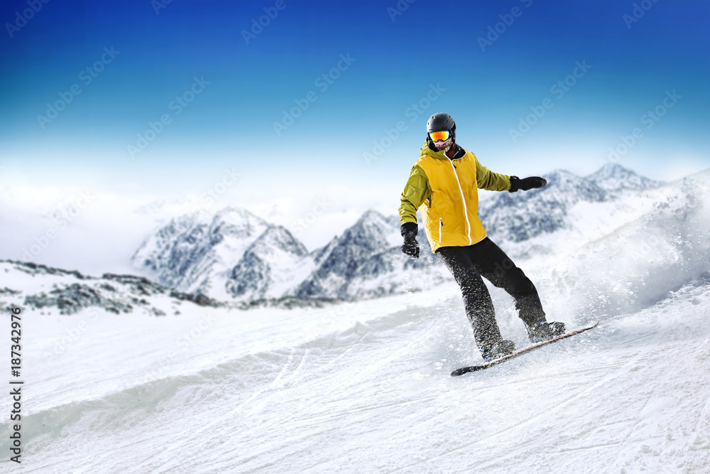 winter skier 