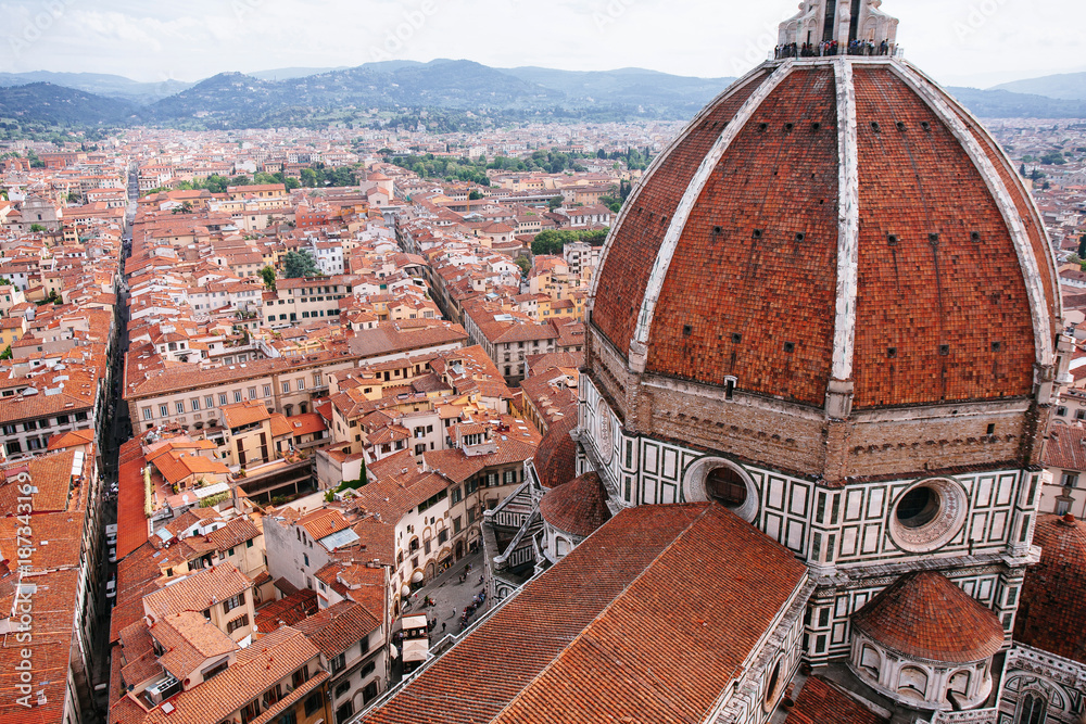 Duomo and city of Florence 