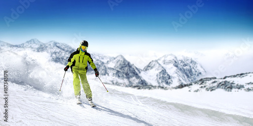 winter skier  © magdal3na