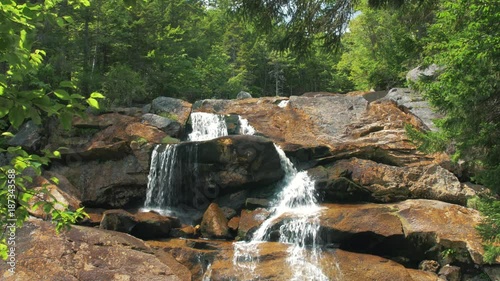 Small waterfalls in New Hampshire