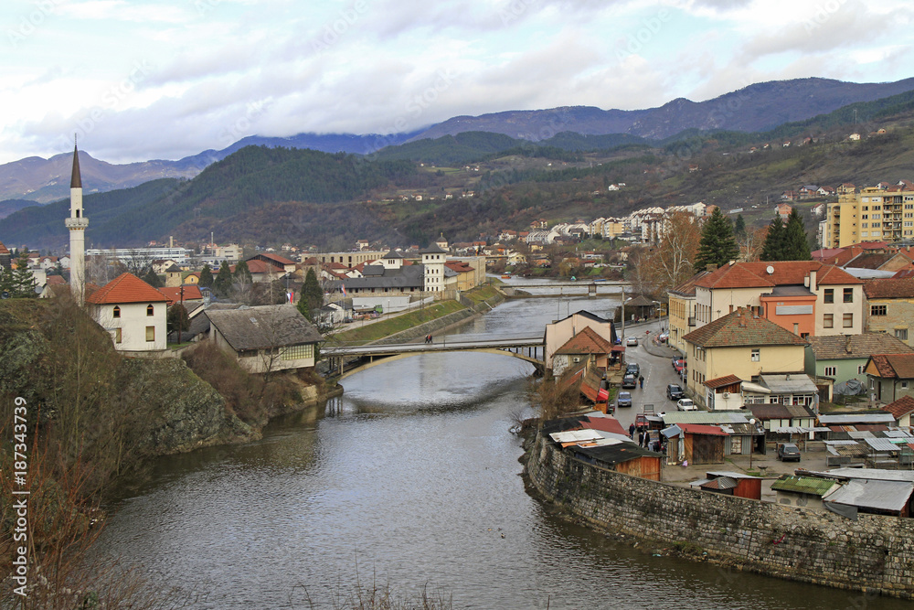 the small nice city Visegrad