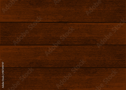 Wood texture. Natural Dark Wooden Background. Stock vector. Flat design. Vector illustration EPS10.