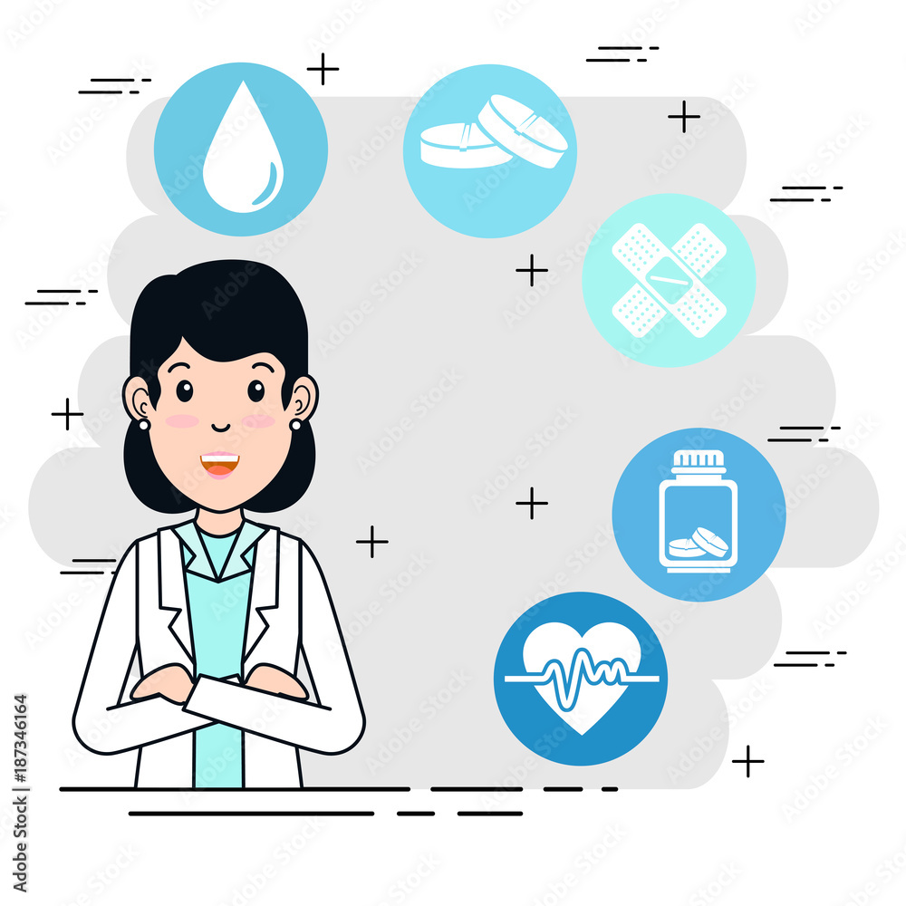 doctor medical center cartoon doctor medical center cartoon