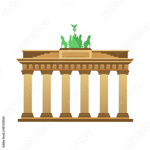 Brandenburg gate Berlin Germany