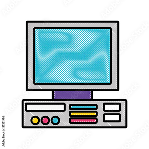 grated computer technology electronic object design