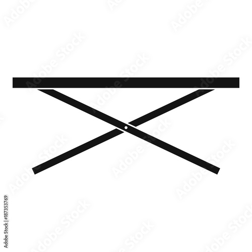 Market counter icon, simple style