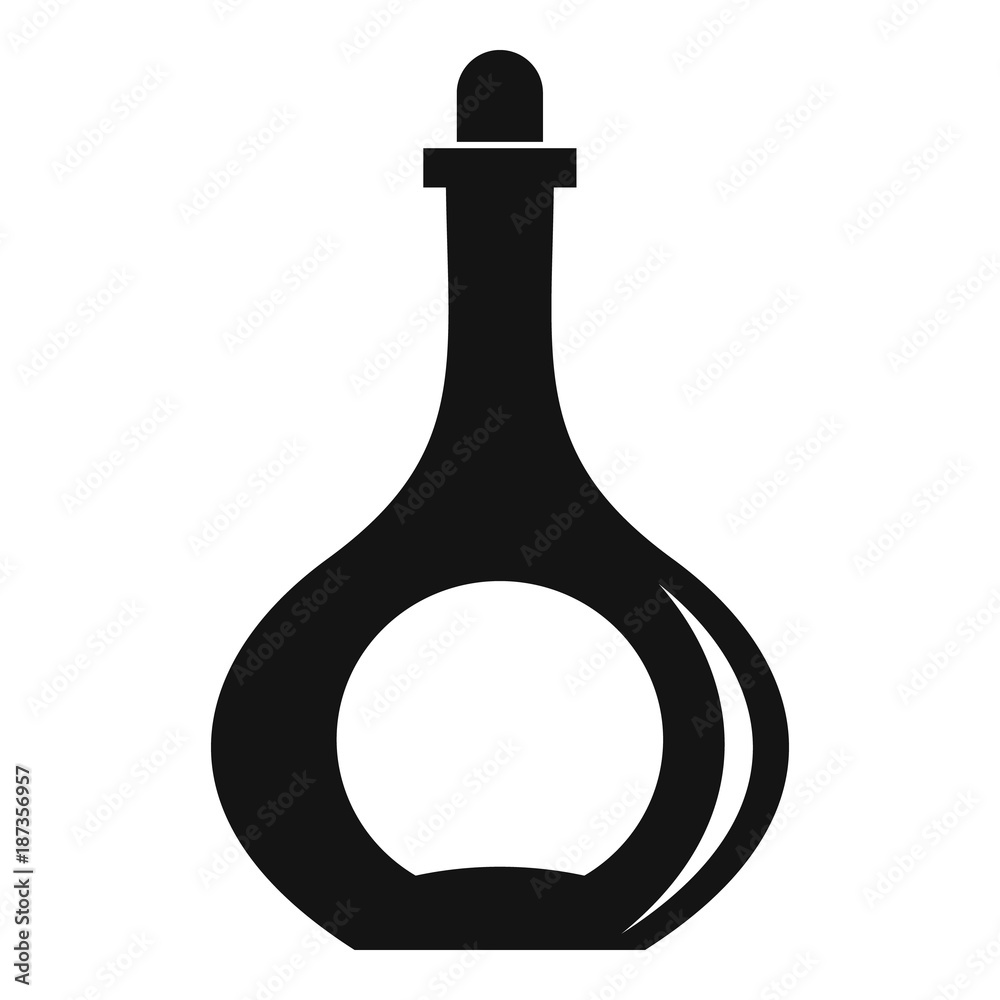 Carafe icon, simple style Carafe icon, simple style