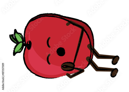 kawaii apple icon image