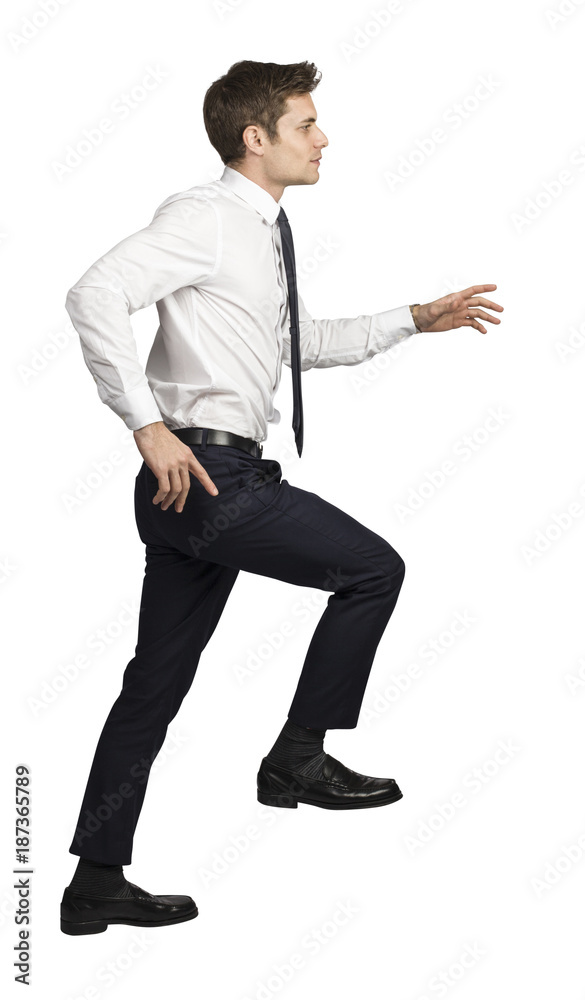 isolated caucasian businessman isolated caucasian businessman