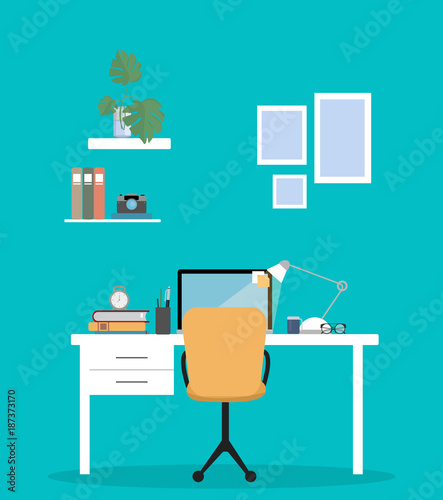 Office at home.