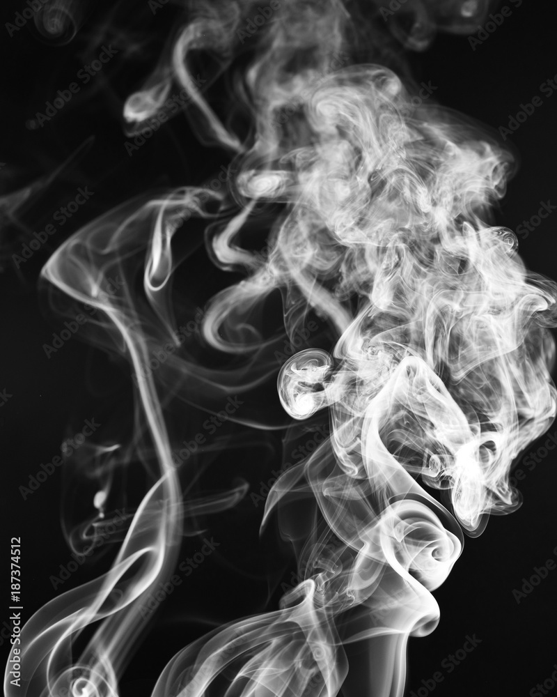 The elegant patterns and shapes of smoke The elegant patterns and shapes of smoke