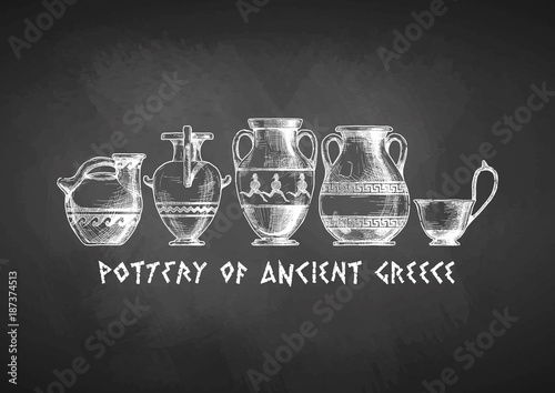 Typology of Greek vase shapes.
