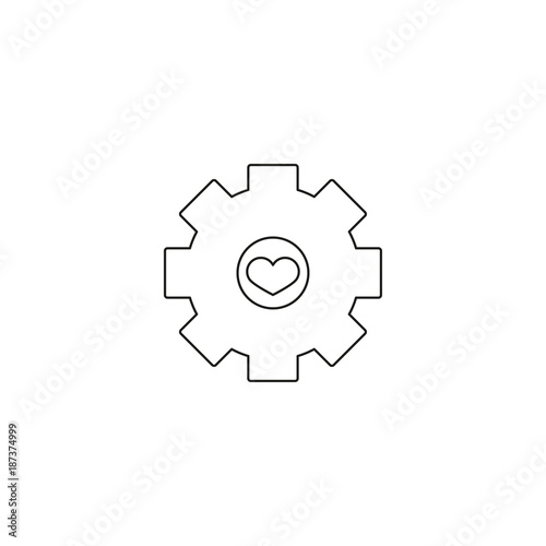 Heart Surgery icon. Vector illustration style is a flat iconic symbol Designed for web and software interfaces.