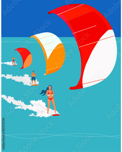 Kites background