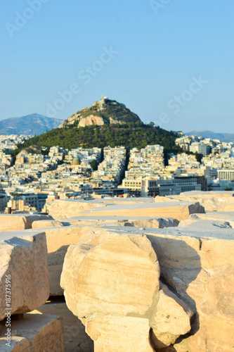 Mount Lycabettus in Athens.