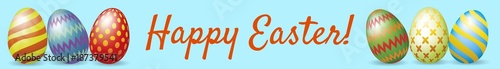 Happy Easter web banner