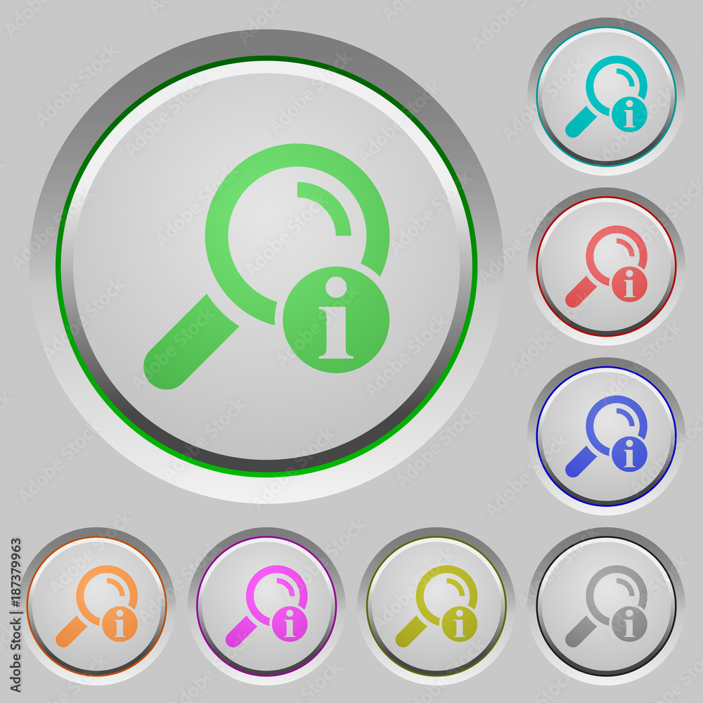 Search result information push buttons Search result information push buttons