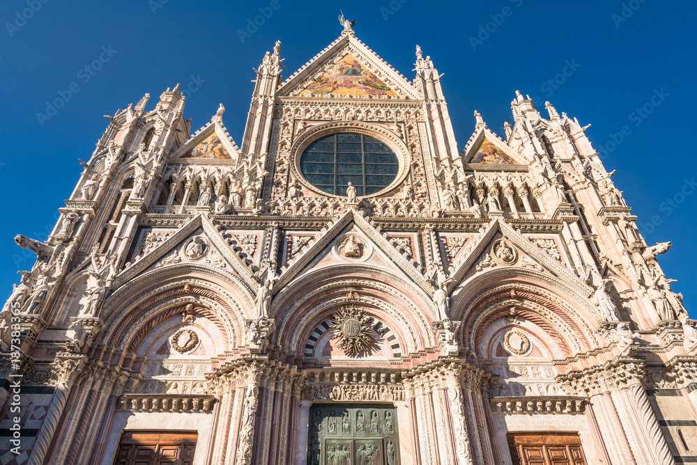 Siena Cathedral Duomo di Siena, Tuscany, Italy.